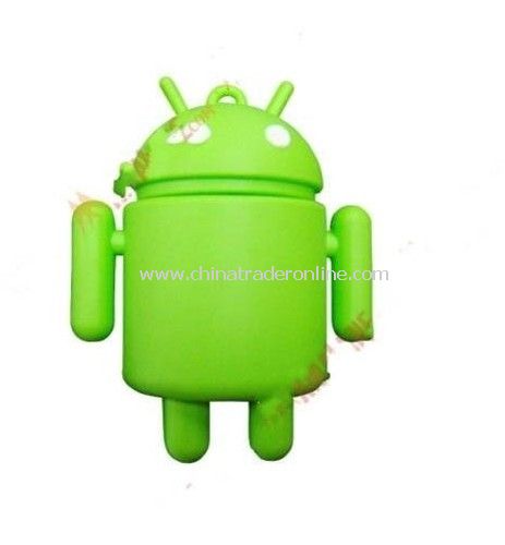 Hot Wholesale Guaranteed full capacity Android Robot USB Flash Drive