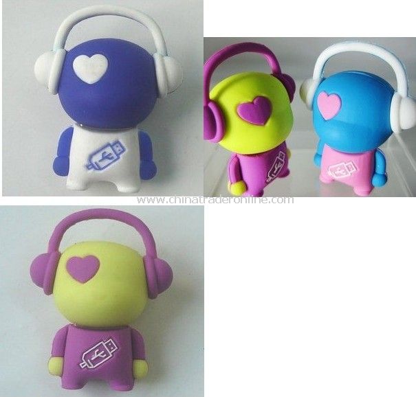 music boy2GB USB flash drive , colorful stable quality , special offer from China