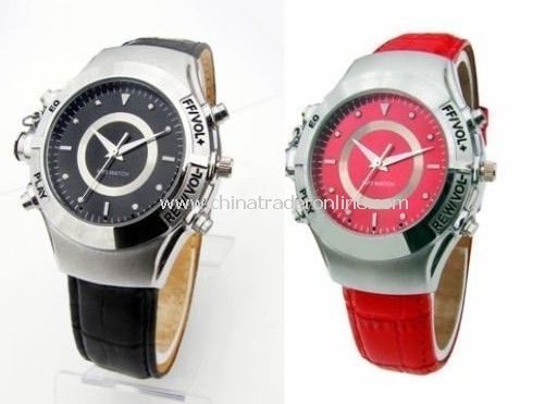 mp3 player WRIST WATCH AD288 shock and water proof quartz watch gift watch from China