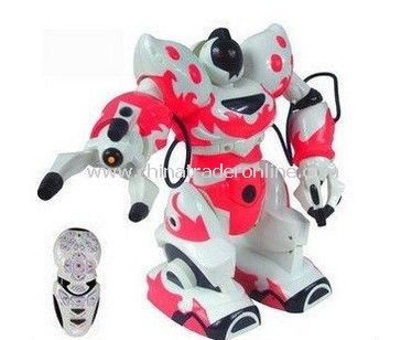 Wholesale RC robot RC intelligent Robot multi function RC toy,most popular toys Pink color 4pcs/lot fast delivery