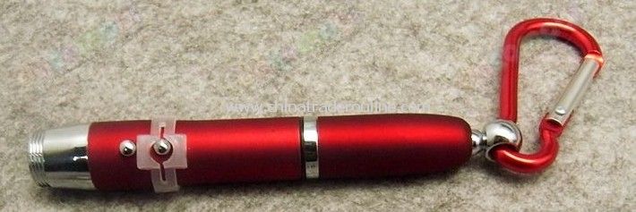 100pcs/lot 3 colors light laser pointer 200mw blue & red light pen UV torch Keychains
