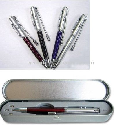 5 in 1 Laser Pointer+LED light+Stylus/Pen+UV Money Detector NG016