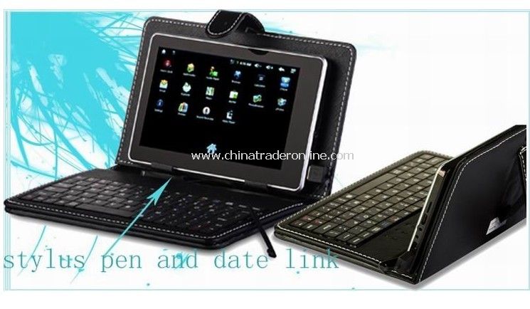 7inch tablet pc Keyboard,Flip Stand Case Cover USB Keyboard