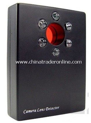 Bright 6 Red Led Spy Camera Lens Detector Finder Free H.K. Ultra from China