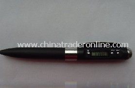 clock pen+free logo printing stopwatch,clock,alarm clock,pen, 4 in 1 ballpen from China