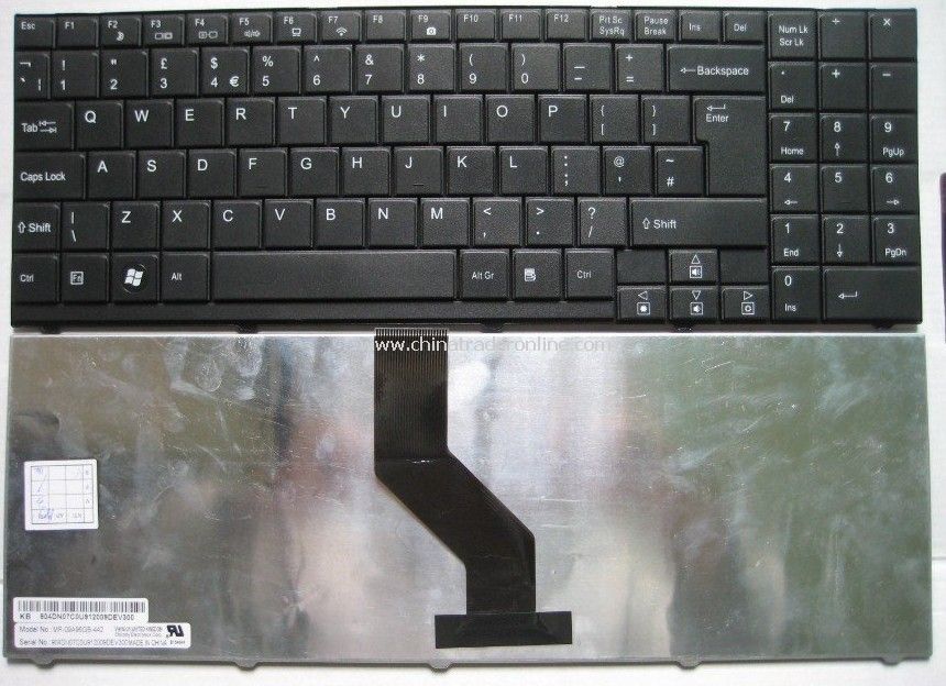 New laptop keyboard for Medion Akoya