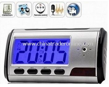 Wholesale pirce - Fashionable Mini motion detection Clock Camera DVR 1280*960 from China