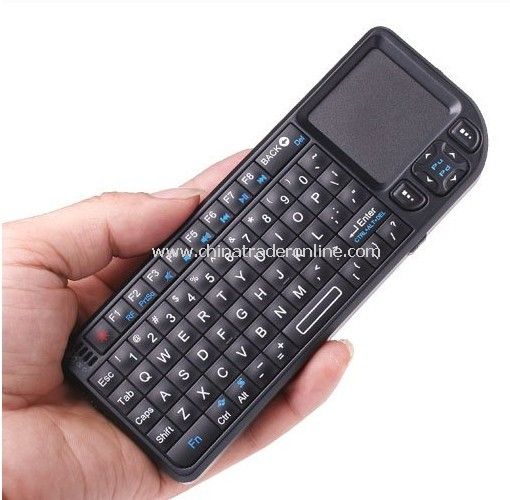 Wireless Keyboard 2.4Ghz Rii Mini Keyboard with touch Pad and Laser