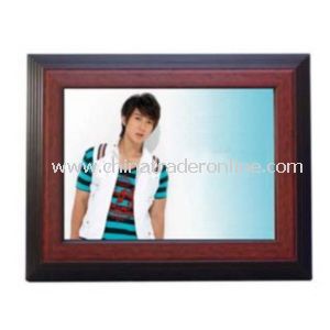 Classic 15 Digital Photo Frame Wood Frame from China