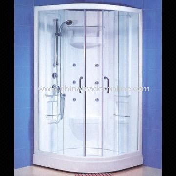 Shower Enclosure/Steam House Composed of Shower Head, Shower Tray, Screen Door and Sliding Bar from China