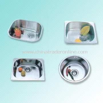 Stainless Steel Kitchen Sink with Different Depths