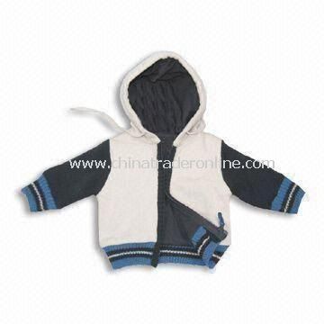 Babies Jacket with 100% Polyester Padding, Customized Designs Accepted from China