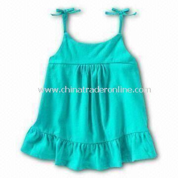 Babies T-shirt/Tees/Top, Made of 100% Cotton Material with Gallus Design from China