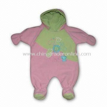 Baby Romper, Made of 100% Cotton, Customized Material, Style, and Color are Welcome from China