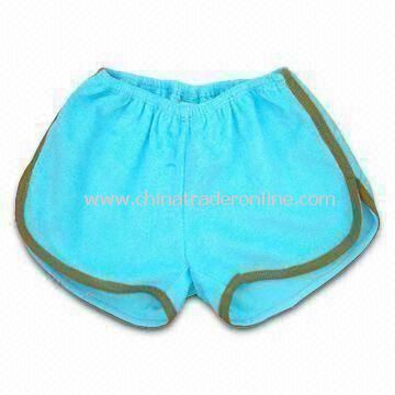 Baby Shorts, Made of 100% Cotton Fabric, Available in Various Colors