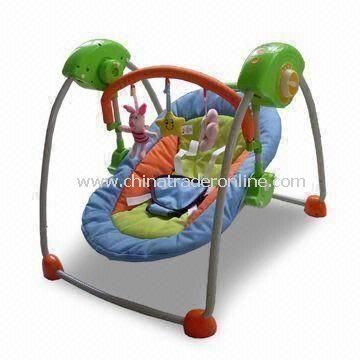 Babies Swing with Five Variable Swing Speeds, Easily Folds for Travel and Storage from China