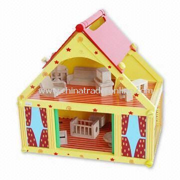 Babys Playhouse, Composed of Some Wooden Doll House Furniture from China