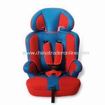 Baby Car Seat, Made of Mesh Cloth and HDPE, Available in Various Colors