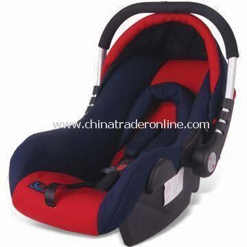 Baby Car Seat with Removable and Washable Fabric Cover, Easy to Install