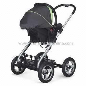 Baby Stroller with Air Wheels, Detachable Front and Rear Wheels from China