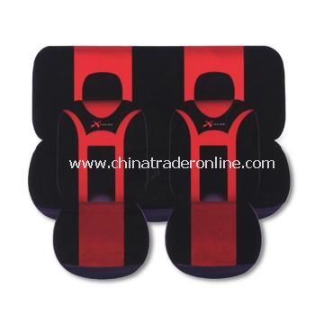 Eight Piece Car Seat Cover Set in Various Colors