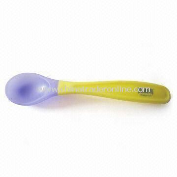 Babies Weaning Spoon, Made of Food-grade PP, Various Colors Available