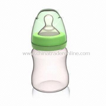 Baby Feeding Bottle with Capacity of 150ml and Wide Neck, Made of BPA-free PP from China