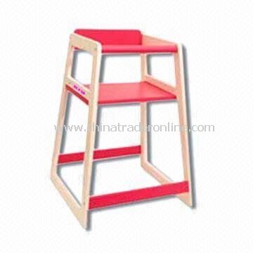 Baby Feeding Chair, Made of Solid Wood, Measures 50 x 48 x 71cm from China