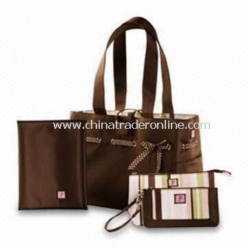 Diaper Bag, Different Materials are Available, Customized Logos and Designs are Accepted from China