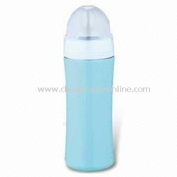 Single Wall Stainless Steel Feeding Bottle with Capacity of 340mL