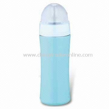 Single Wall Stainless Steel Feeding Bottle with Capacity of 340mL from China