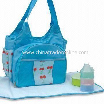 Tote Diaper Bag, Front Compact Compartment Equipped with Dinnerware for Baby from China