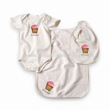 Babies Gift Set/Babies Clothes Set, Customized Designs, Sizes, Colors Welcomed