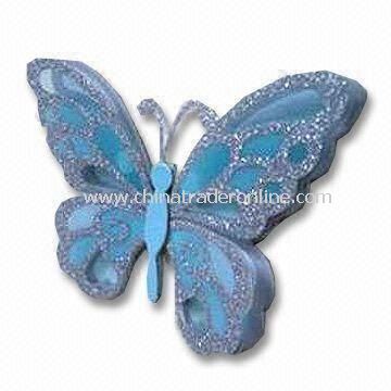 Room Decor Gid Sticker with Slightly Bend Wings Upward to Give Sticker 3D Effect from China