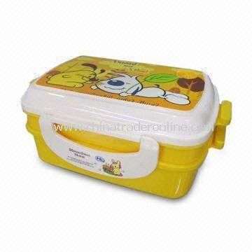 Plastic Canteen, Measuring 21 x 13.5 x 6.5cm, Food Safe from China