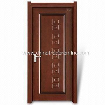 Wooden Interior Door with Computer Relievo/Engrave Surface and Window Panel from China