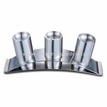 Salt and Pepper Holder, Customized Logos are Available from China