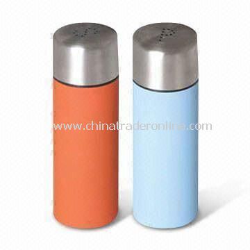 Salt and Pepper Mills, Available in Various Capacities, Made of 18/8 Stainless Steel