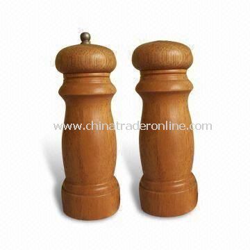 Wooden Salt & Pepper Mill with Different Designs