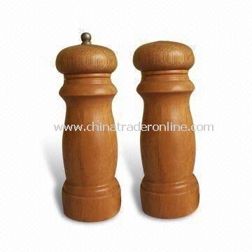 Wooden Salt & Pepper Mill with Different Designs from China