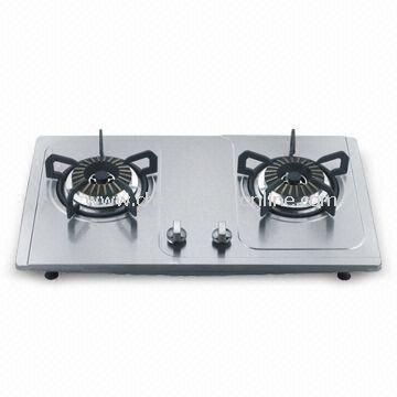 Gas Stove, Non-oil Sticking, Easy Cleaning, with Flame-out Protection Device