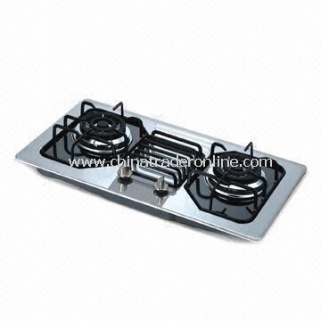 Good Quality Gas Stove, Non-oil Sticking, Easy Cleaning with Flame-out Protection Device