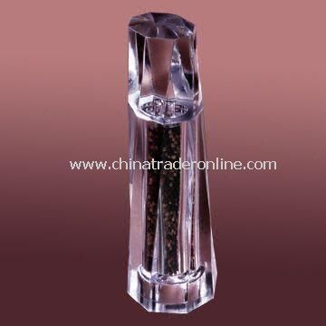 Magna Pepper Mill, Made of Acrylic, with 1.40cuft Volume from China