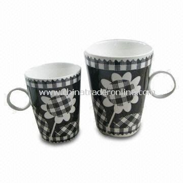 Coffee Cups, Weighs 1kg, Made of Porcelain from China