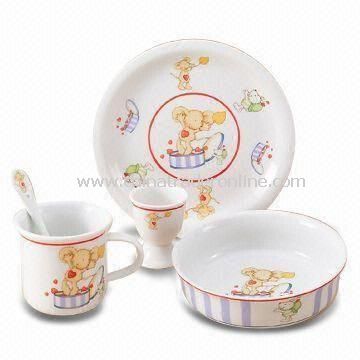 Dinnerware Set, Available in Various Sizes, Made of Porcelain from China