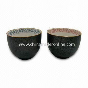 Noodle Bowl Set with High-firing Porcelain, Sized 2.7 x 12.7 x 9.9mm, No Lead and Cadmium from China