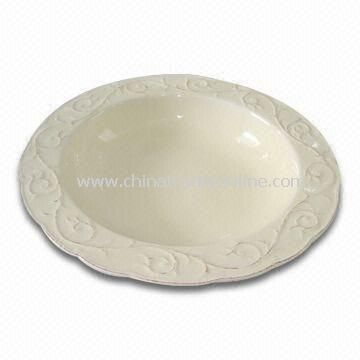 Porcelain Bowl with Antique Design, 25.5 x 25.5 x 5cm Dimension from China