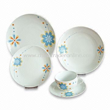 Tableware/Dinnerware with Hand-painted Designs, Made of A and AB Grade Porcelain