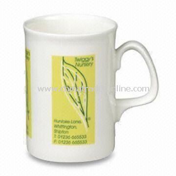 Opal Bone China Mug, Measures 104 x Ø77mm, with 320mL Capacity