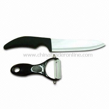 Ceramic Knives with Vegetable Peeler Set, Easy to Clean from China